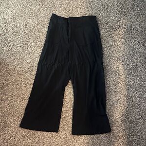 LC Lauren Conrad Black Wide-Leg Trousers